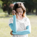 Naturehike NH18X001-T Icy UV Protection For Men And Women Sun Protection Cycling Driving Arm Sleeves