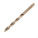 Drillpro 13pcs 1.5-6.5mm HSS-Co M35 Cobalt Twist Drill Bit Set for Metal Wood Drilling