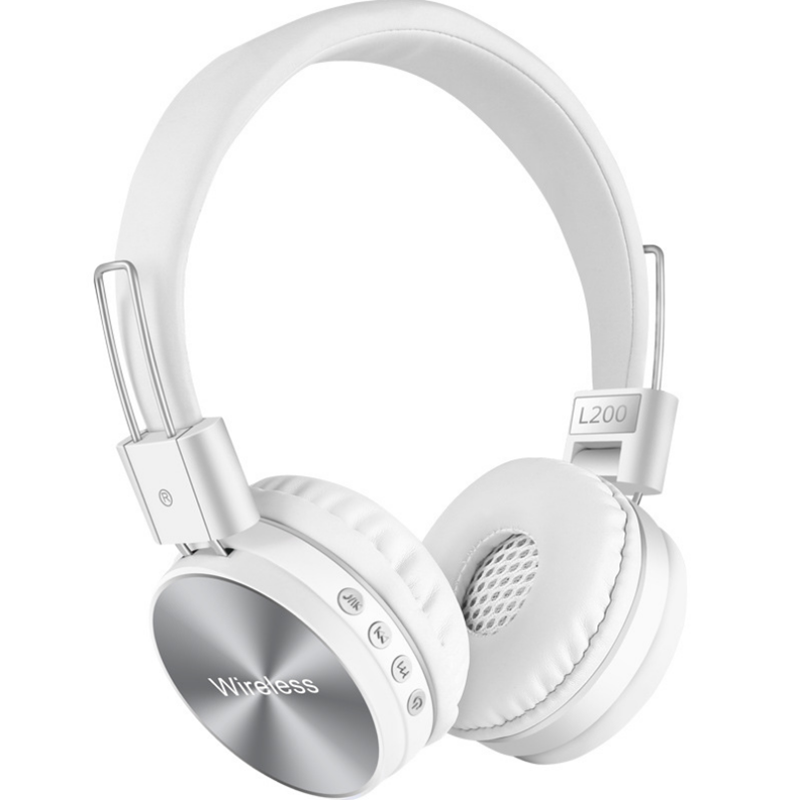 L200 Dual Mode bluetooth4.2 + USB Wired Stereo Stretchable Headphone Rechargeable Sport Gaming Headset Support TF Card Reading