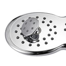 4-way High-Pressure 9.5 inch Rainfall Shower Head Trident Shape Massage