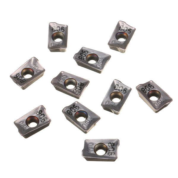 10pcs HM90 APKT 1003 PDR IC908 Carbide Inserts Turning Tool Holder Inserts