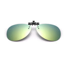 BIKIGHT Mirror Pilot Polarized Clip on Sun Glassess Night Vision Lens Polaroid Sun Glassess