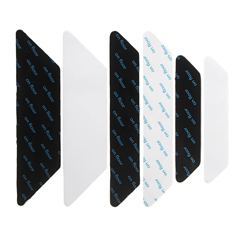 8Pcs Anti Slip Carpet Gripper Flooring Rug Tape Pads Protector Removable Reusable Rug Pad Corner