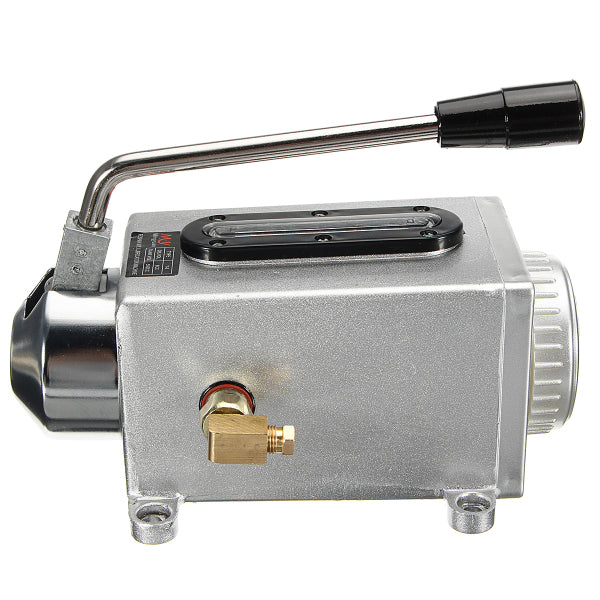 Y-8 Lubricating Manual Oil Pump Hand Lubrication 0.5L CNC 6mm Double Outlet Port