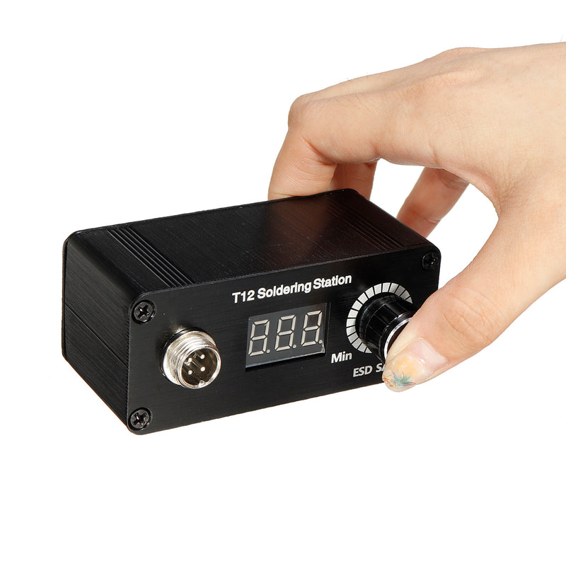 DC 24V 72W Digital LED Soldering Iron Station Hot Air Machine Rework Welding Tools Kit Automatic Sleep Shutdown