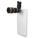 Practical 8x Optical Telescope Mobile Telephoto Lens with Clip for Smartphone Photographers