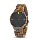 BOBO BIRD S27 Casual Style Men Wrist Watch Wooden Creative Quartz Watches