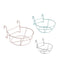Stainless Steel Hanging Pet Bowl Food Water Feeder with Hanger for Dogs Cats Rabbits Bunny in Crate