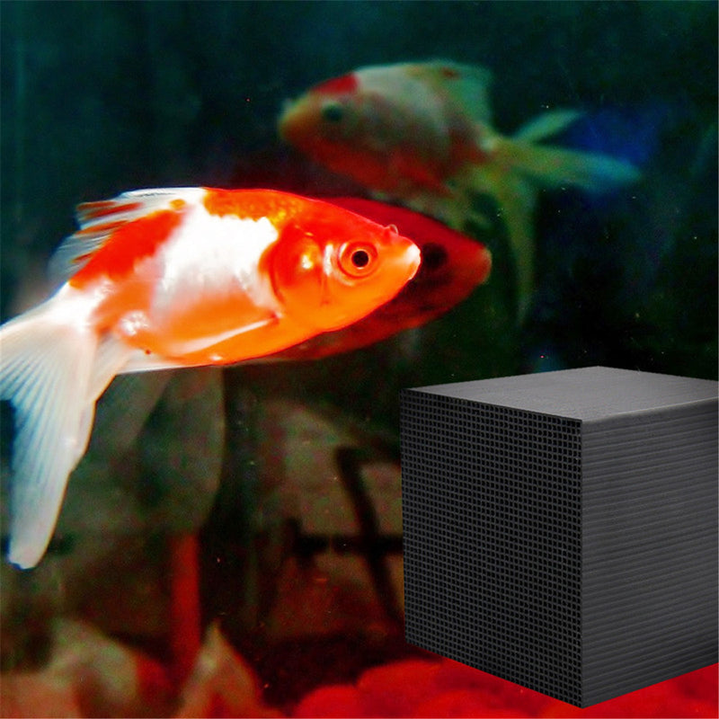 Purifier Cube Activated Carbon Nano Fish Tank Water Eco-Aquarium Water Purification Cleaning Cube