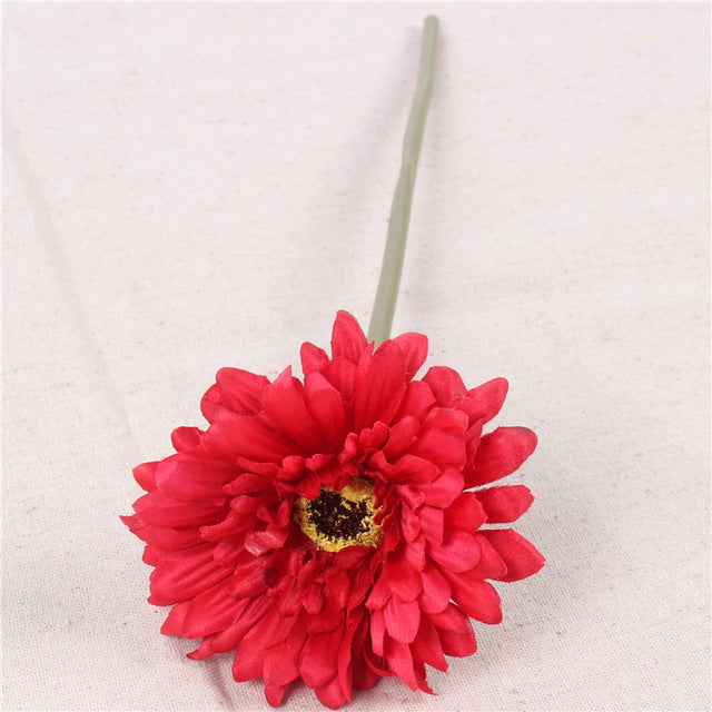 Artificial African Chrysanthemum Flower For Wedding Decorations Silk Daisy Fake Flower Party Home