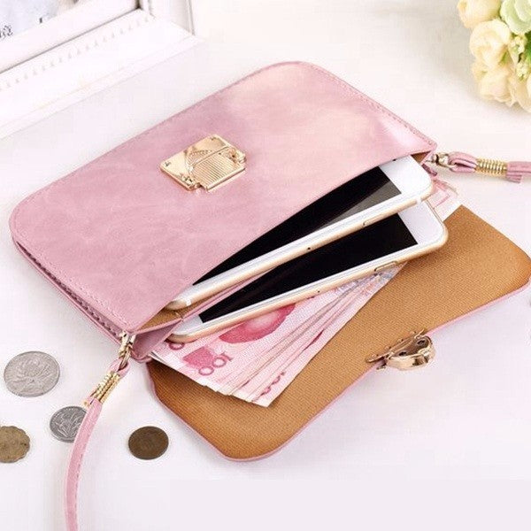 Universal Soft Multifunctional Phone PU Wallet Case Cover for iPhone Xiaomi Samsung Huawei