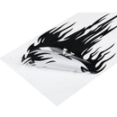 11.75x 6inch Universal Car Motorcycle Bike Drip Skull Gas Tank Decal Sticker