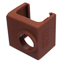 5pcs MK10 Coffee Color Silicone Protective Case For Heating Aluminum Block 3D Printer Part Hotend