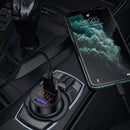 KUULAA 27W 5A Dual QC3.0 LED Display Dual USB Output Car Charger for iPhone 11 Xiaomi Redmi K30 for Samsung S10 Huawei SCP