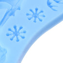 3D DIY Christmas Santa Clause Sleigh Silicone Soap Mould Candle Cake Baking Tools