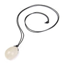 3Pcs Set Massage Rhodonite Natural White Crystal Jade Eggs Exercise Ball