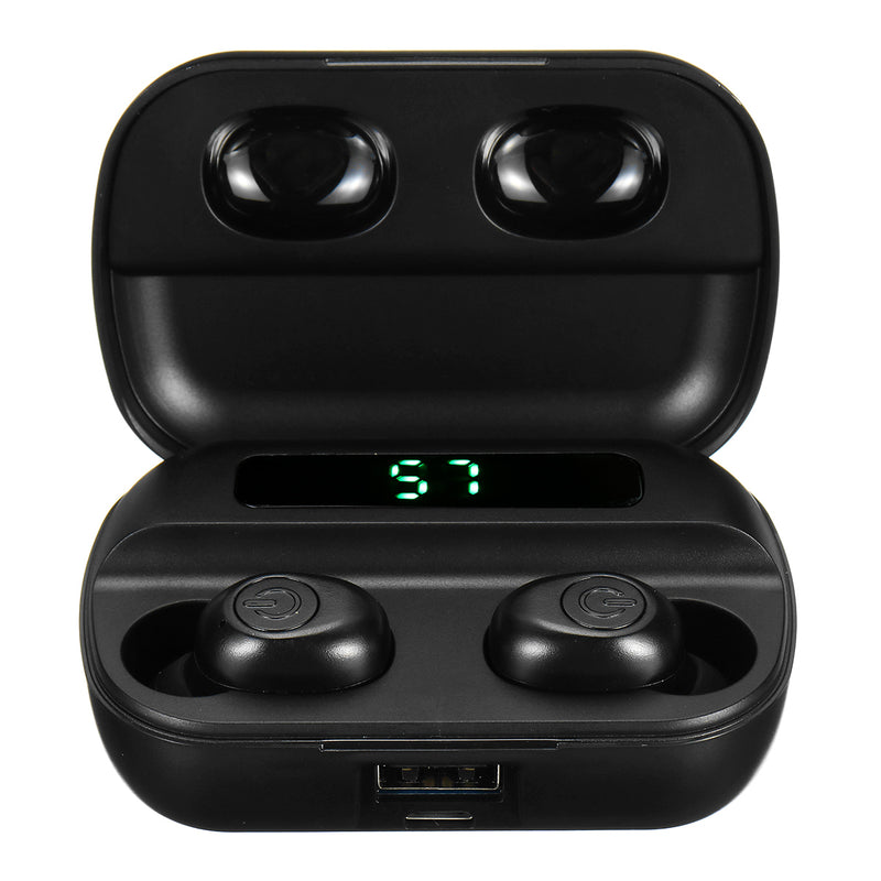 Mini TWS Wireless Earbuds bluetooth 5.0 Earphone LED Display Stereo HD Calls Headphone for iPhone Xiaomi Huawei