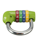 4 Digit Resettable Combination Padlock Travel Luggage Bag Diary Suitcase Code Security Lock