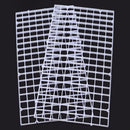 2951486mm Grid Divider Board Holder Net Tray Egg Crate Louvre Aquarium Fish Tank Isolation Filter