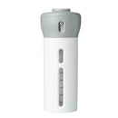 IPRee 4 in 1 Lotion Shampoo Gel Travel Dispenser Refillable Bottles Mini Portable Cosmetics Container Storage Box