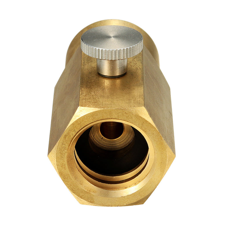 CO2 Refill Adapter Connector Cylinder Kit CGA320 Thread Set for Filling SodaStream Tank