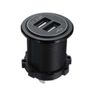 4.8A Dual USB Car Charger 2 Port LCD Display 12V/24V Universal Charging For Phone