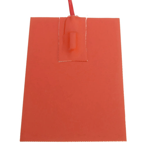 AC 220V Engine Oil Tank Preheater Wear Protect Silicone Heater 9cm X 12.8cm