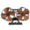 8 Blades Standing Type Stove Fan Low Noise Heat Powered Heater Wood Log Burner Fireplace Heat Cycling No Electricity