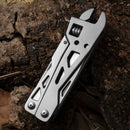 LAOTIE 9 IN 1 Multifunctional Folding Knife Tools Pliers Wood Saw Slotted Screwdriver Wrench Outdoor Xiaomi Tools