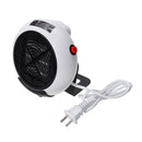 220-240V 1000W Portable Mini Desktop Heater Fan 3 Speeds Timer Fast Heating Silent Winter Warmer for Home Office Power Off Protection