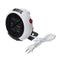 220-240V 1000W Portable Mini Desktop Heater Fan 3 Speeds Timer Fast Heating Silent Winter Warmer for Home Office Power Off Protection