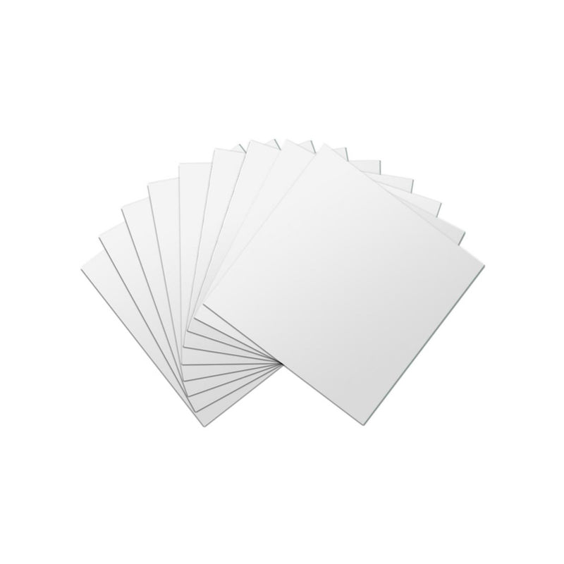 9Pcs DIY 3D Mirror Square Removable Wall Sticker Art Acrylic Wall Home Decorations