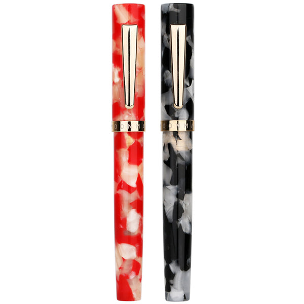 Moonman N2 Short Office Stationery Vacuum Filling Mini Fine Nib Fountain Pen Practise Device Smooth Home Study Supplies Non-Slip