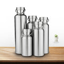 Stainless Steel Thermos Double Wall Vacuum Insulated Water Bottle Stainless Cap
