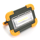 30W Portable USB Rechargeable COB LED Camping Light Outdoor Work Spot Light for Fishing Hiking
