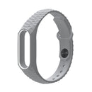 Mijobs Double Colorful Replacement Silicone Wrist Strap for XIAOMI Miband 2