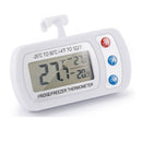 TS-BY53 White ABS Plastic Shell Waterproof Digital LCD Thermometer Instruments With Hanging Hook
