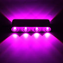 Modern 8W 8 LED Wall Stair Light Up Down Sconce Lamp Home Indoor 110-240V