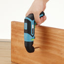 Tonfon 4 In 1 Multifunction 3.6V Lithium Mini Cordless Electric Screwdriver Electric Cutter Offset Angle Right Angle Adapter Kit