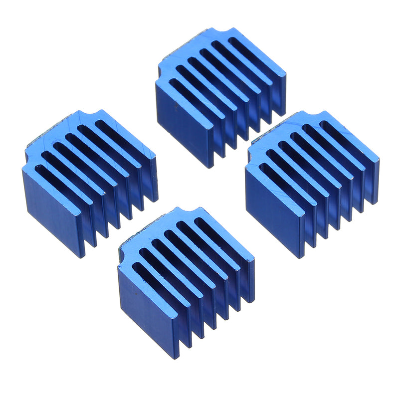 4PCS 14*10*13mm Cooling Heatsink With Back Glue For 3D Printer Part