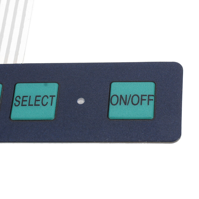 10pcs Display Membrane Switch Matrix Keyboard Button Control Panel 6 Button with Light