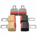 1 Pair Universal Replacement Car Safety Seat Belt Extender Support Clip Buckle