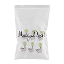 Pack of 6 Right Closed Tuning Pegs Tuners Machine Heads for Electric Guitar Replacement Parts Silver