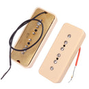 Set of Single Coil P90 Soapbar Neck&Bridge Pickups for LP EPI Electric Guitar Parts