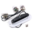 Loaded 52mm Bridge Pickup with Pickguard Volume Tone Knobs for Acoustic Folk Guitar