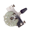 High-end 3 Way Pickup Selector Tone Switch with Black Knob for Telecaster TL Electric Guitar Silver