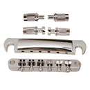 1 Set Guitar Saddle Bridge Tailpiece Silver for Gibson LP/EPI Electric Guitar Parts Bridge