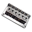 Zinc Alloy 6 String Hardtail Fixed Bridge with Wrench for Electric Guitar Replacement