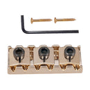 Golden Electric Guitar String Nut with Wrench Screws for Floyd Rose Tremolo Bridge 42.2mm