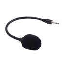 Mini 3.5mm Microphone Mic Black for Mobile Phone Smartphone Laptop Guitar EQ Pickup